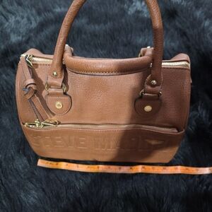 Steve Madden Brown Leather Handbag.